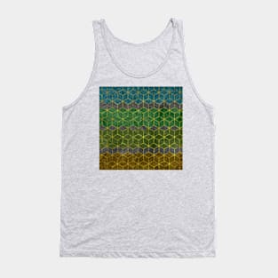 Vintages Cubes Tank Top